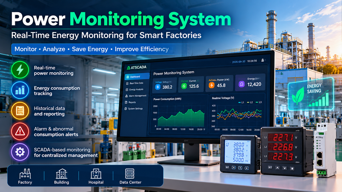 Power Monitoring System: Real-Time Energy Monitoring for Smart Industrial Facilities