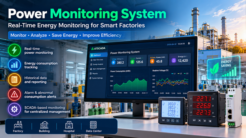 Power Monitoring System: Real-Time Energy Monitoring for Smart Industrial Facilities