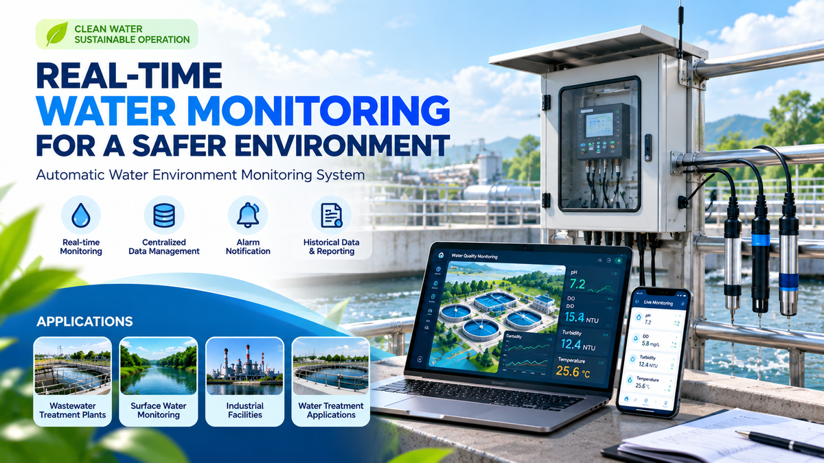 Automatic Water Environment Monitoring: A Practical Solution for Industrial Water Management