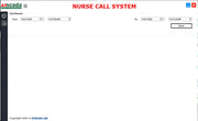 Nurse call system software interface with ATscada branding
