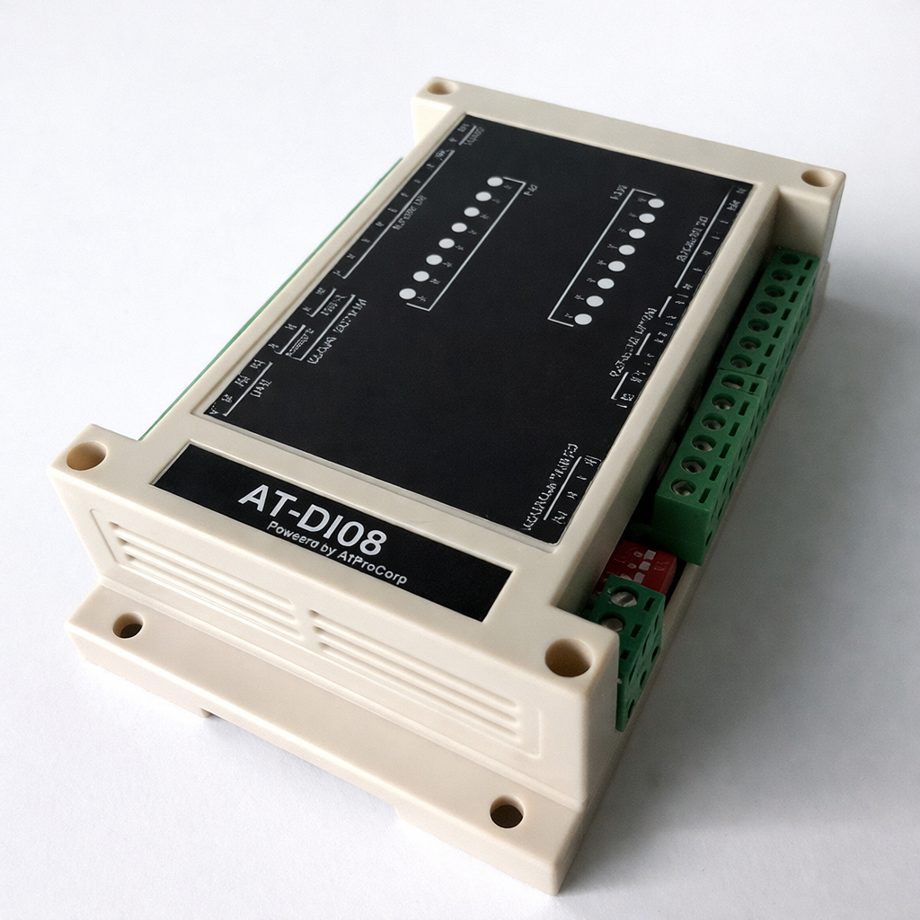 Expansion Module-General Purpose Connector Mounting | AT-DIO8 Smart I/O