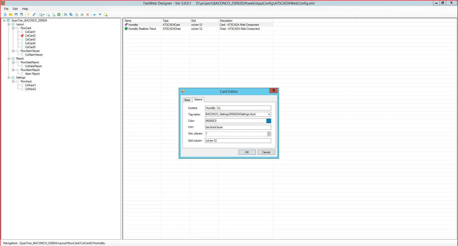 Professional Web Interface Design Software for Industrial Monitoring ...