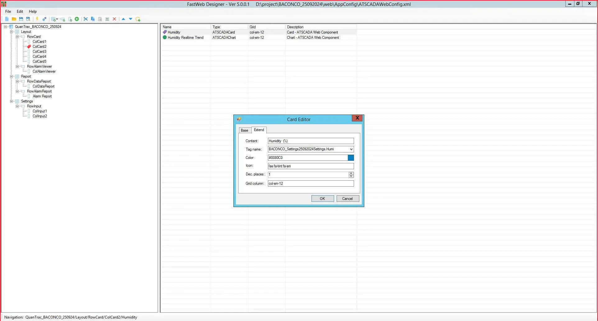 Computer screen displaying a software interface with a dialog box open.
