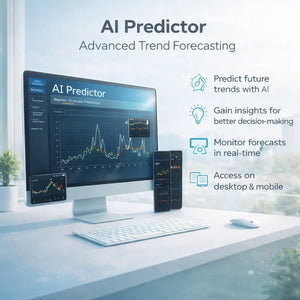  ATSCADA Custom Component AT Predictor dashboard with AI traffic analysis, real-time prediction charts, and multi-device monitoring.