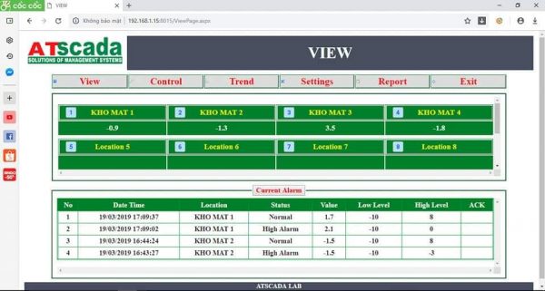 Cold Storage Temperature Monitoring System for Real-Time Alerts